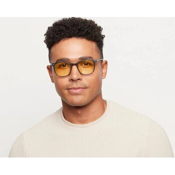 Clark - Matte Havana Sleep Blue Light Glasses