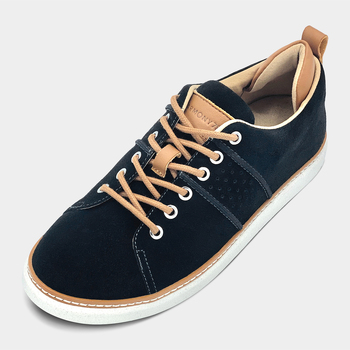 Black Suede Walker Grounding Shoes