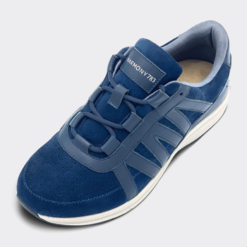 Navy Suede Grounding Jogger