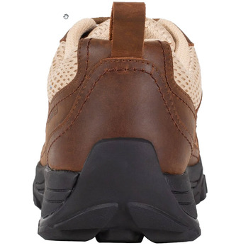 Brown Leather Hiking Grounding Shoes