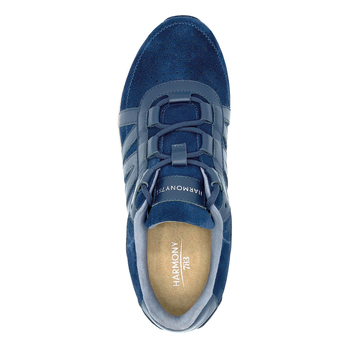 Navy Suede Grounding Jogger