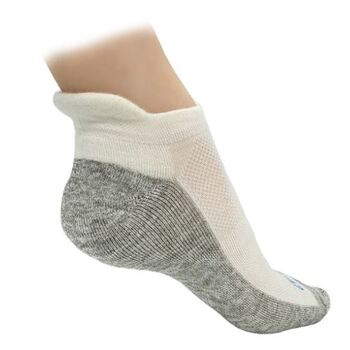 Tru47 - Silver Grounding Low Cut Socks