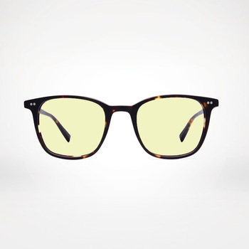 Clark - Matte Havana Sleep Blue Light Glasses