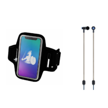 EMF Protection Armband and AirTube Headset Pack