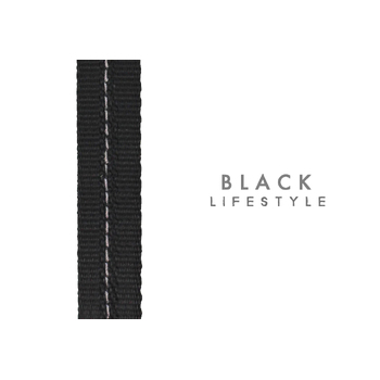 Carbon Black Lifestyle Laces (Med)