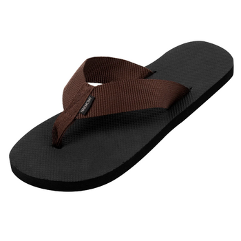 Men's Brown Grounding Thongs