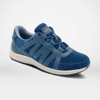Navy Suede Grounding Jogger