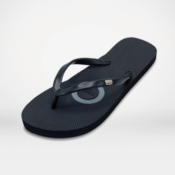 Women's Black Grounding Thongs