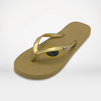 Women's Gold Grounding Thongs