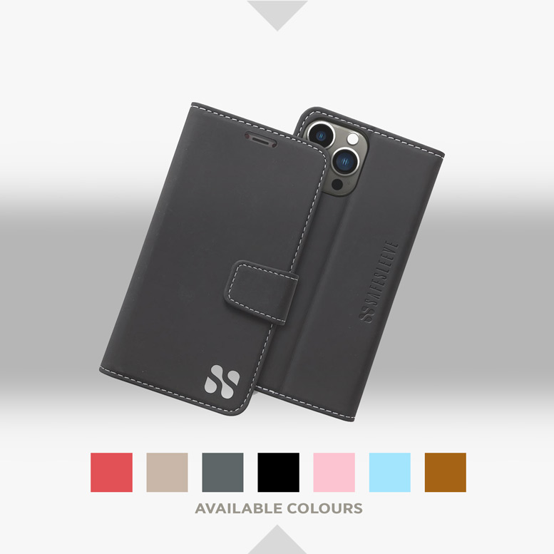 affix borduurwerk wiel SafeSleeve EMF Protection Cases for iPhone models