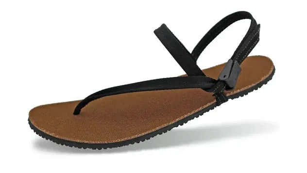 Carbon side sandal