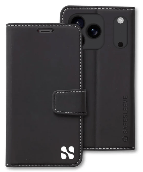 Black Safesleeve iPhone case, screenshot Nov 28, 2025