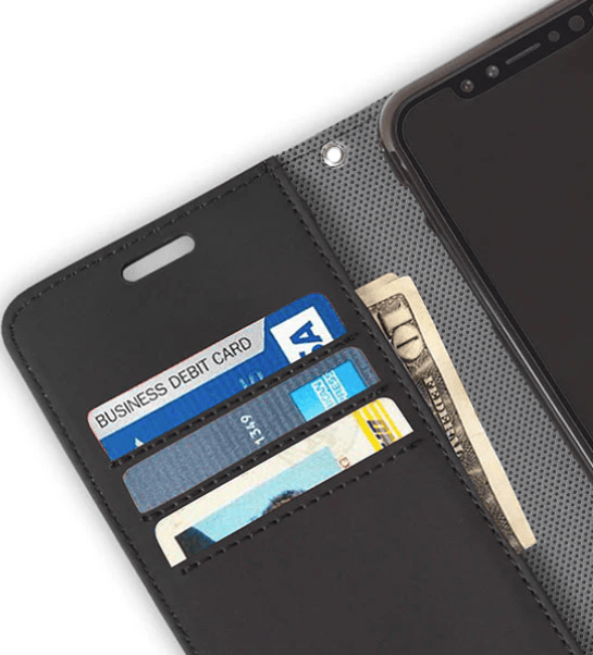 iPhone case with cards and cash (Screenshot 2025)