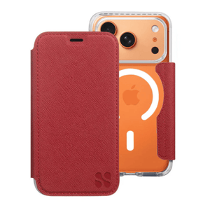 iPhone case with red folio cover, screenshot Nov 28, 2025.