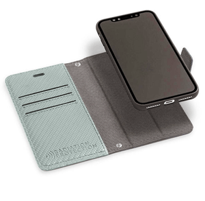 Smartphone in radiation protection case