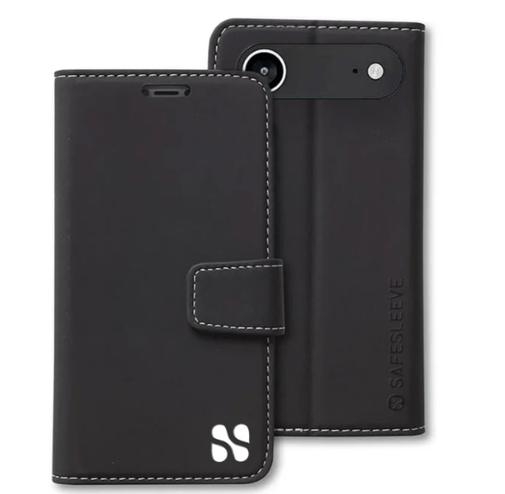 Safesleeve black phone case, December 2025 screenshot