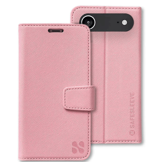 Pink Safesleeve phone case, screenshot from 2025.