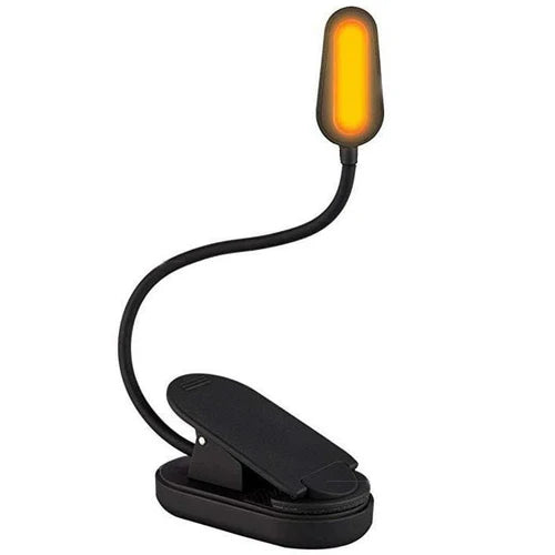 No Blue Amber Book Light