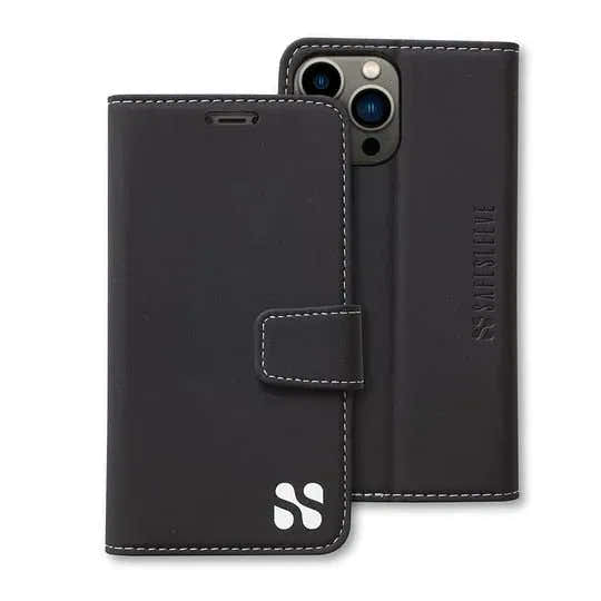 iPhone 13 Pro black wallet case