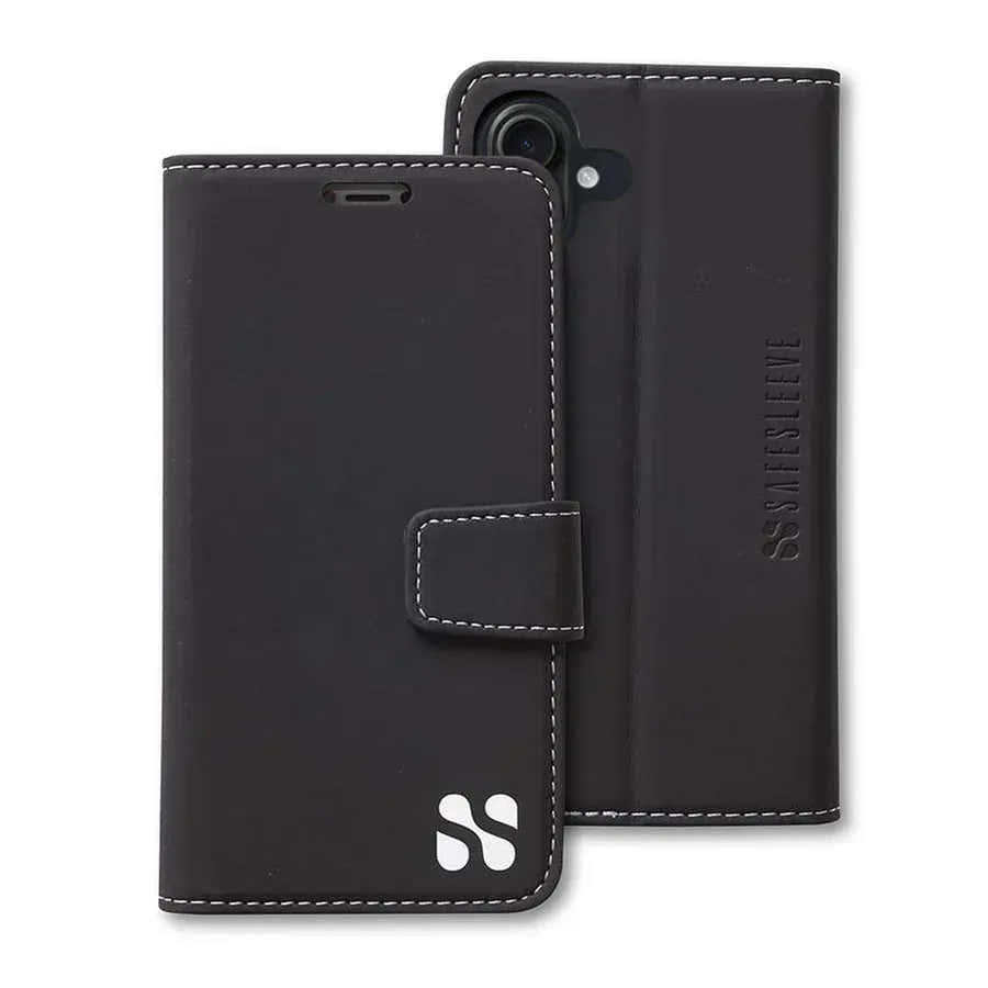 iPhone 16 Max Black Wallet Case